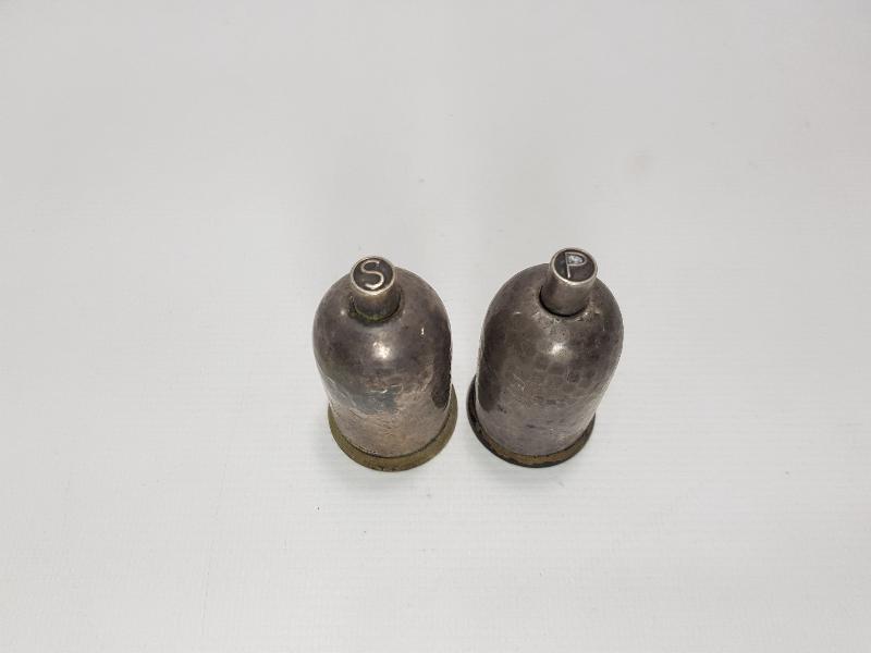 OSMANLI DÖNEMİ BİR ÇİFT GÜMÜŞ BAHARATLIK 