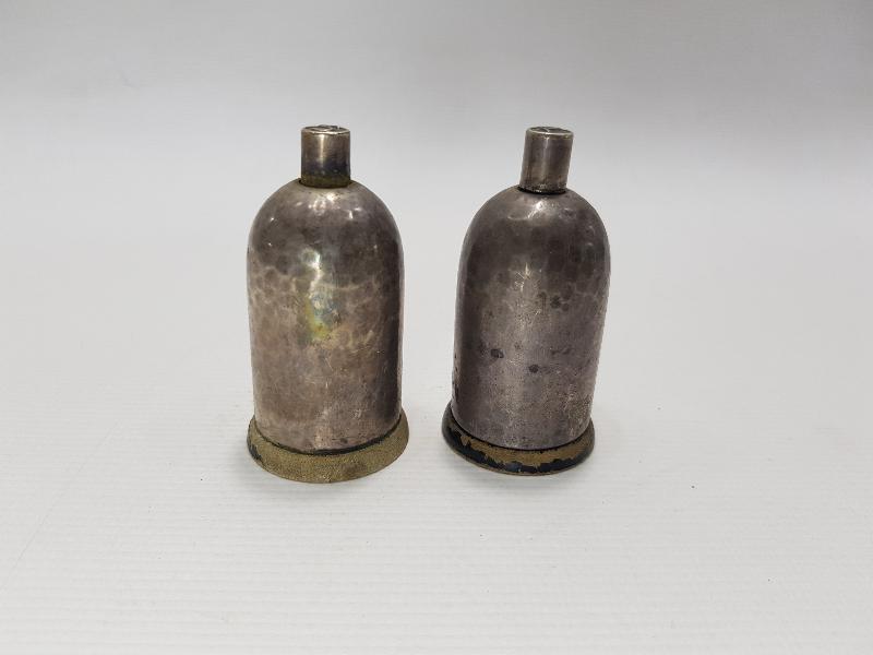 OSMANLI DÖNEMİ BİR ÇİFT GÜMÜŞ BAHARATLIK 