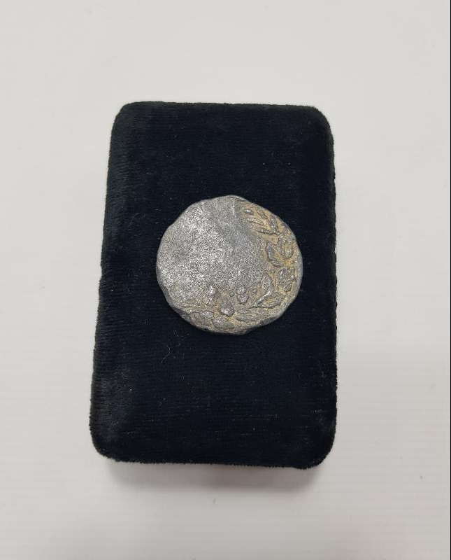 OSMANLI DÖNEMİ BİSİKLET TEMALI KURŞUN MADALYON 