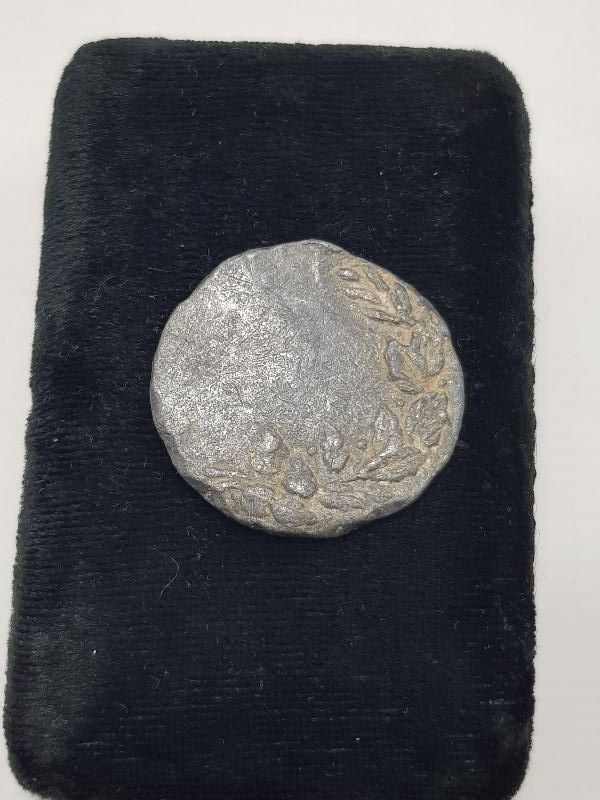 OSMANLI DÖNEMİ BİSİKLET TEMALI KURŞUN MADALYON 