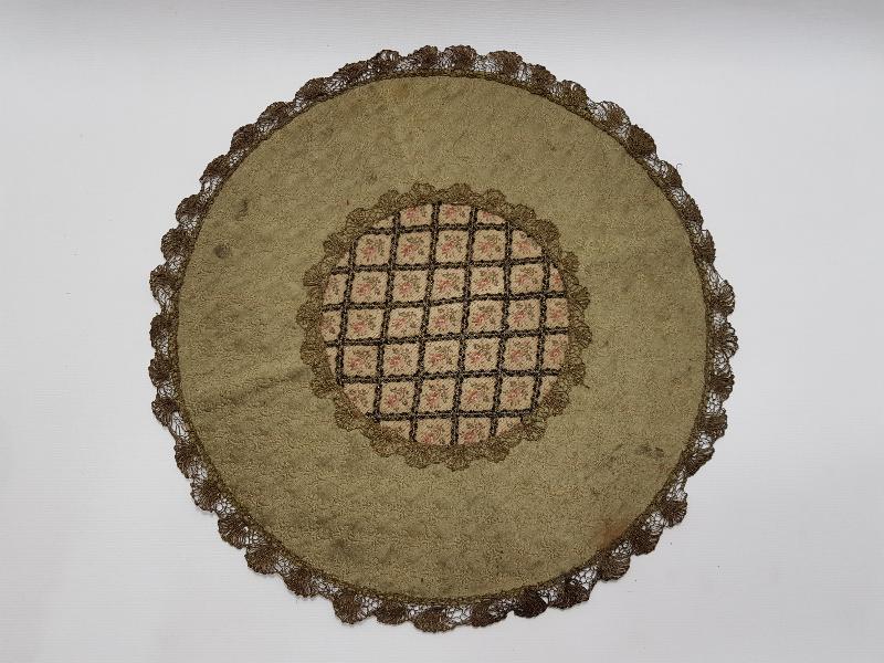 OSMANLI DÖNEMİ EL YAPIMI GOBLEN MASA ÖRTÜSÜ 