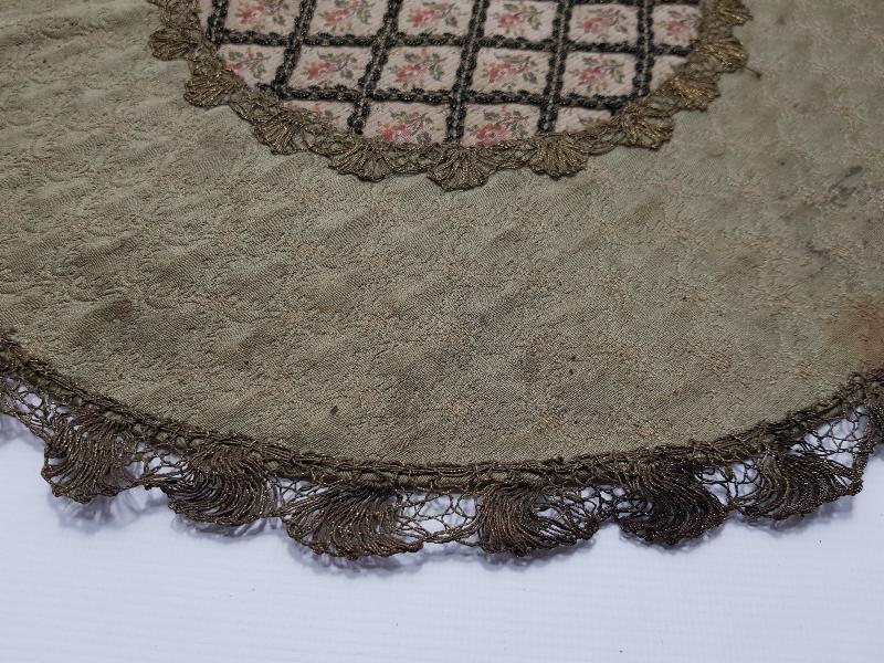 OSMANLI DÖNEMİ EL YAPIMI GOBLEN MASA ÖRTÜSÜ 