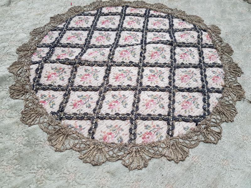 OSMANLI DÖNEMİ EL YAPIMI GOBLEN MASA ÖRTÜSÜ 