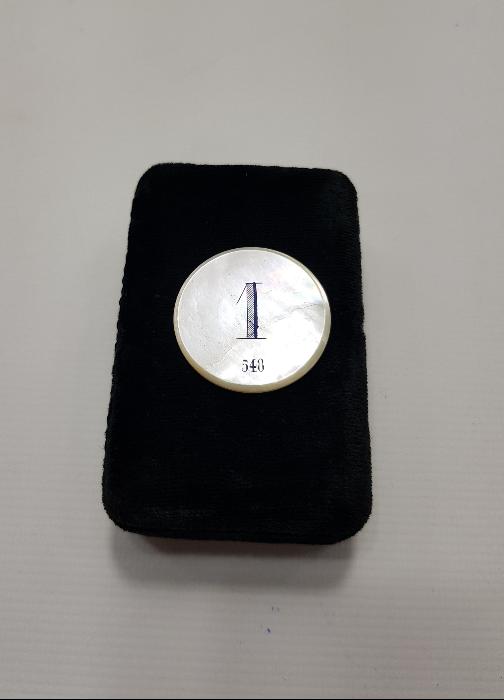 OSMANLI DÖNEMİ İSTANBUL RUM CEMİYETİ SEDEF JETON 