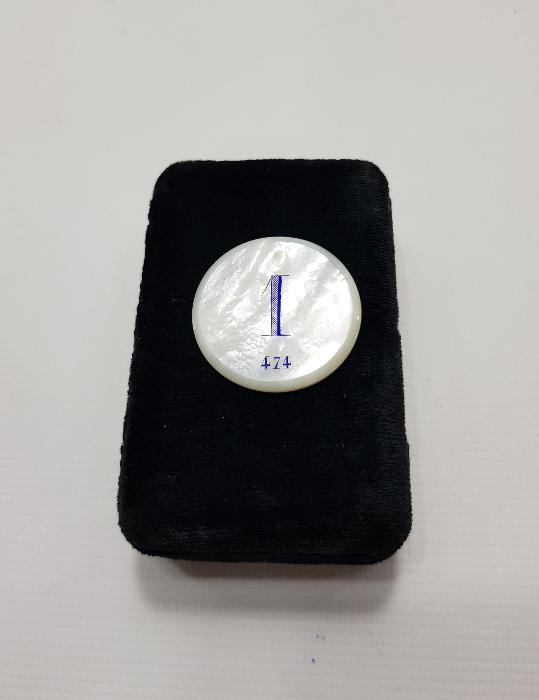 OSMANLI DÖNEMİ İSTANBUL RUM CEMİYETİ SEDEF JETON 