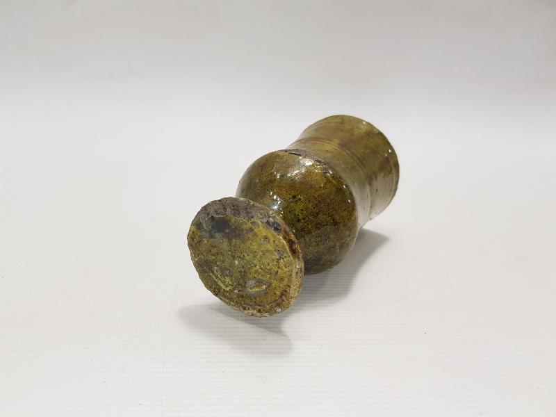 OSMANLI DÖNEMİ KONYA SİLLE İŞİ SIRLI SERAMİK KADEH