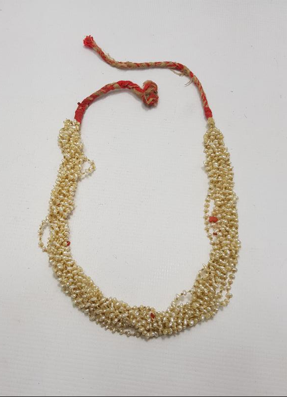 OSMANLI DÖNEMİ MERCANLI KUM İNCİ GERDANLIK 