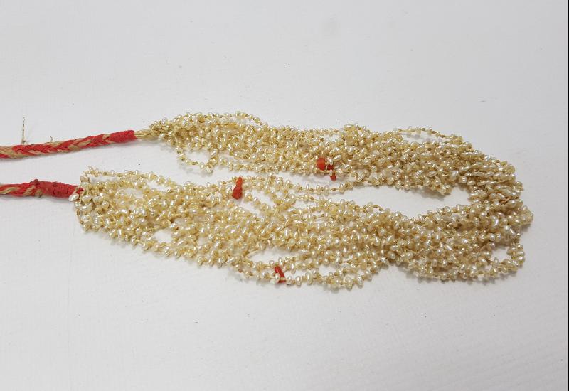 OSMANLI DÖNEMİ MERCANLI KUM İNCİ GERDANLIK 