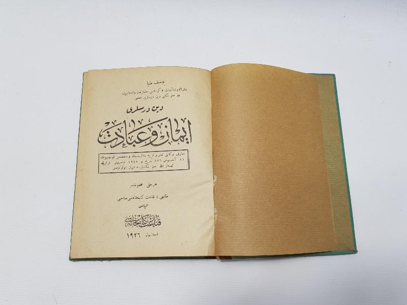 OSMANLICA KİTAP: İMAN VE İBADET