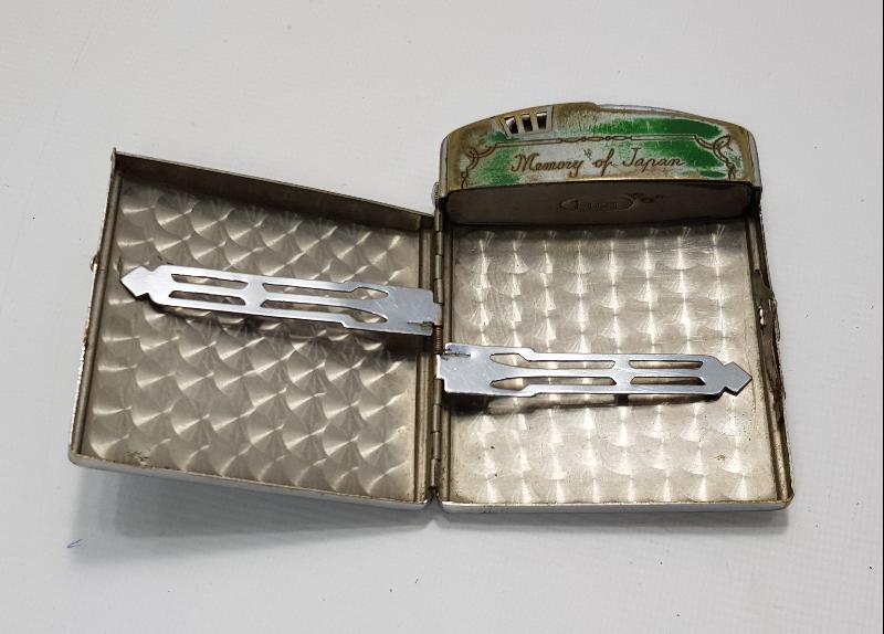 JAPON MALI ÇAKMAKLI SİGARA TABAKASI 