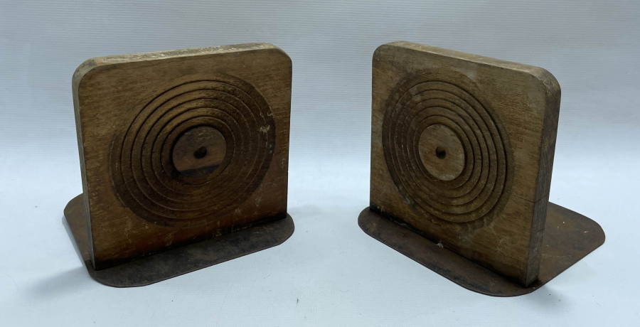 OSMANLI DÖNEMİ AHŞAPTAN MAMUL ÇİFT KİTAP DAYANAĞI