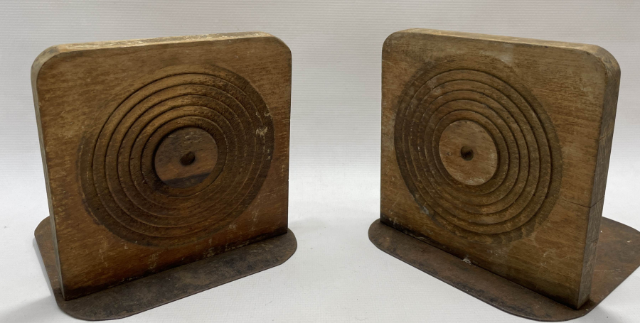 OSMANLI DÖNEMİ AHŞAPTAN MAMUL ÇİFT KİTAP DAYANAĞI