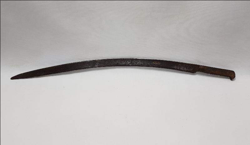 OSMANLI DÖNEMİ ALTIN ÇAKMA İŞÇİLİKLİ YATAĞAN KILIÇ 