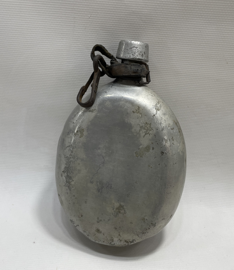 OSMANLI DÖNEMİ ASAKİR-İ ŞAHANE YAZILI ASKER MATARASI