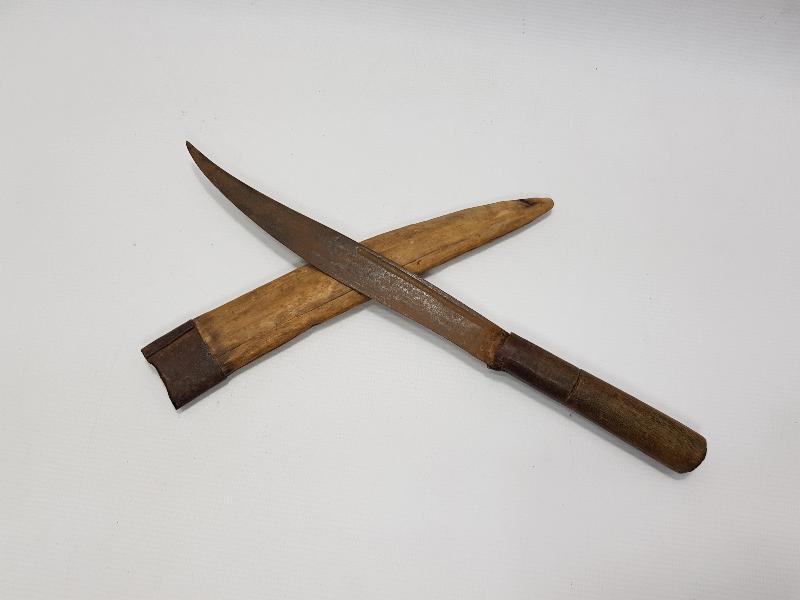 OSMANLI DÖNEMİ GERGEDAN BOYNUZU SAPLI HANÇER 