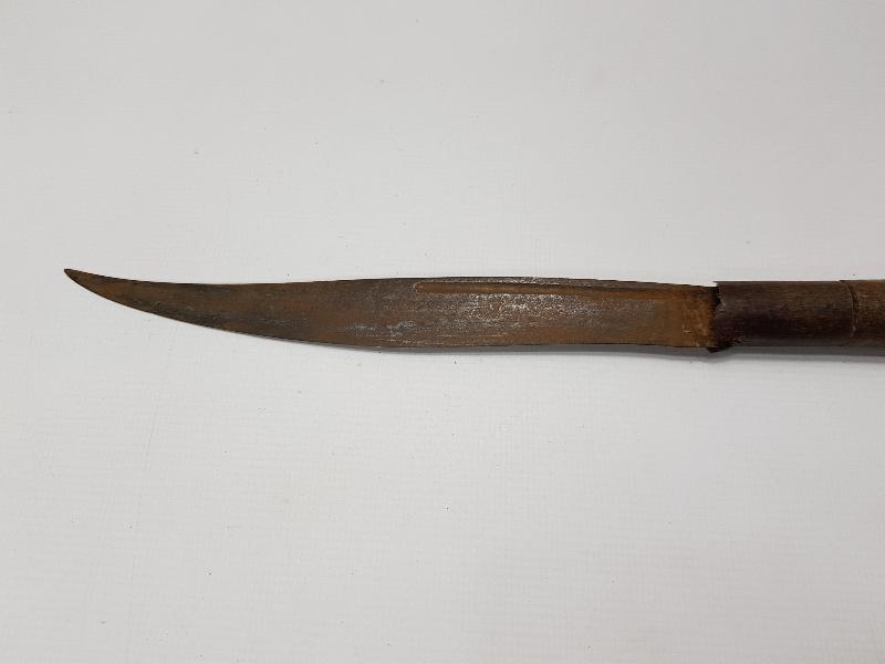 OSMANLI DÖNEMİ GERGEDAN BOYNUZU SAPLI HANÇER 