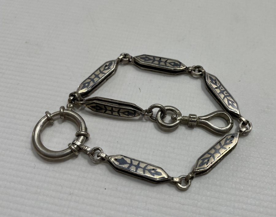 OSMANLI DÖNEMİ SAVAT İŞÇİLİKLİ GÜMÜŞ CEP SAATİ KÖSTEĞİ