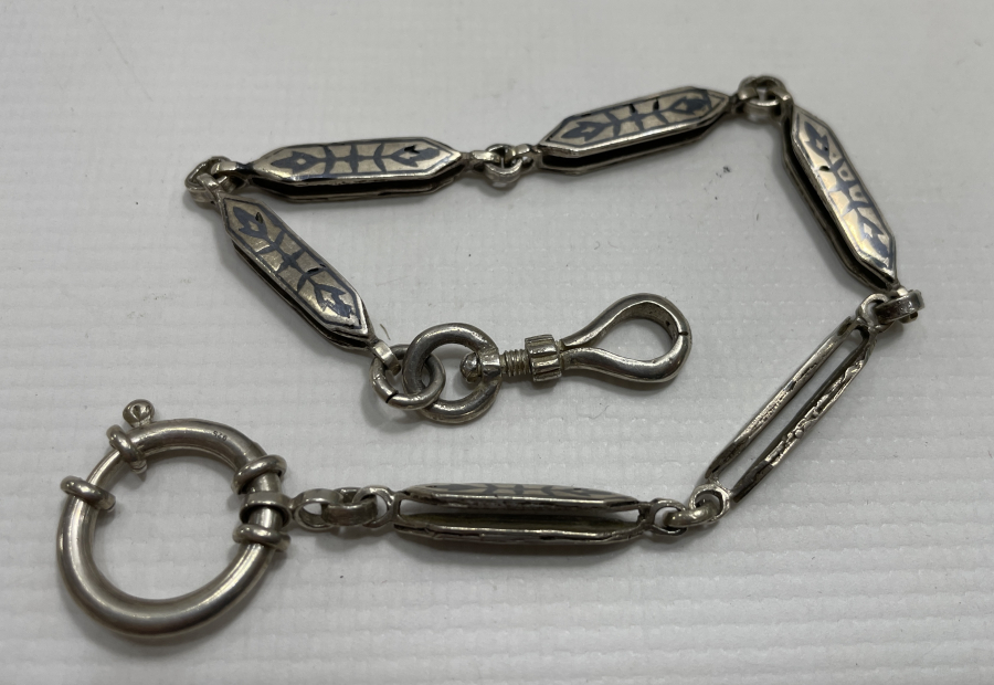 OSMANLI DÖNEMİ SAVAT İŞÇİLİKLİ GÜMÜŞ CEP SAATİ KÖSTEĞİ