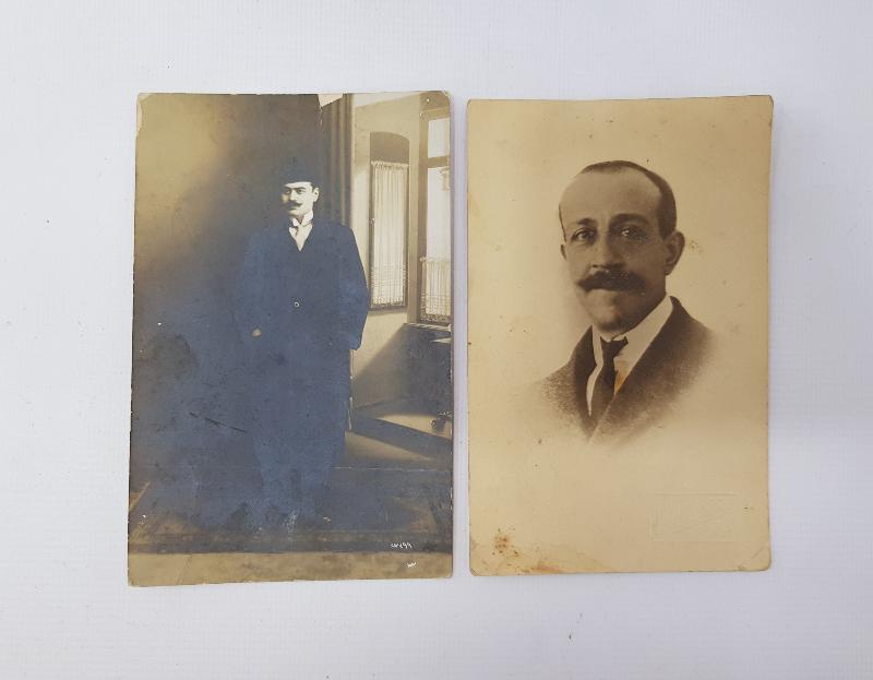 OSMANLI DÖNEMİ WEINBERG VE RESNA FOTOĞRAFHANESİ İKİ ADET FOTOĞRAF