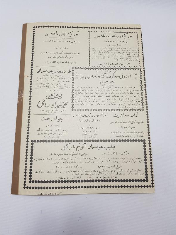 OSMANLICA TÜRK HAVA MECMUASI 