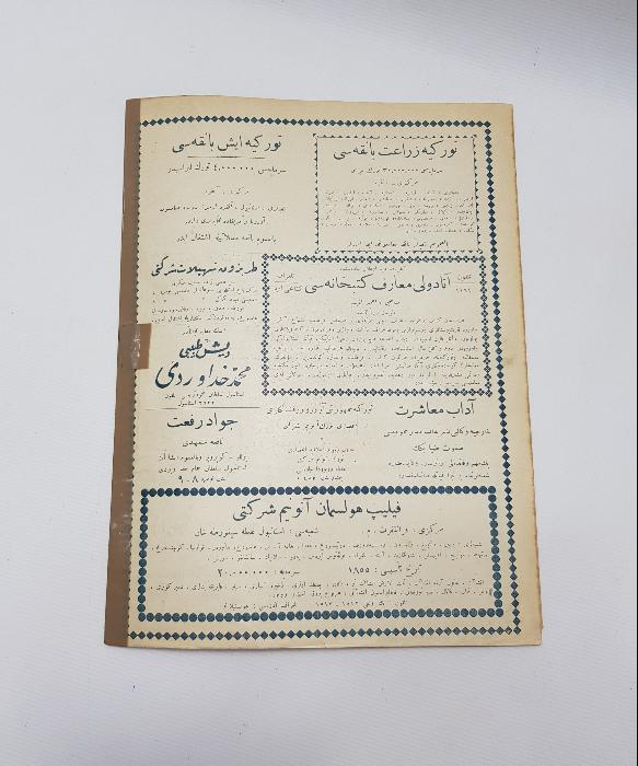 OSMANLICA TÜRK HAVA MECMUASI 