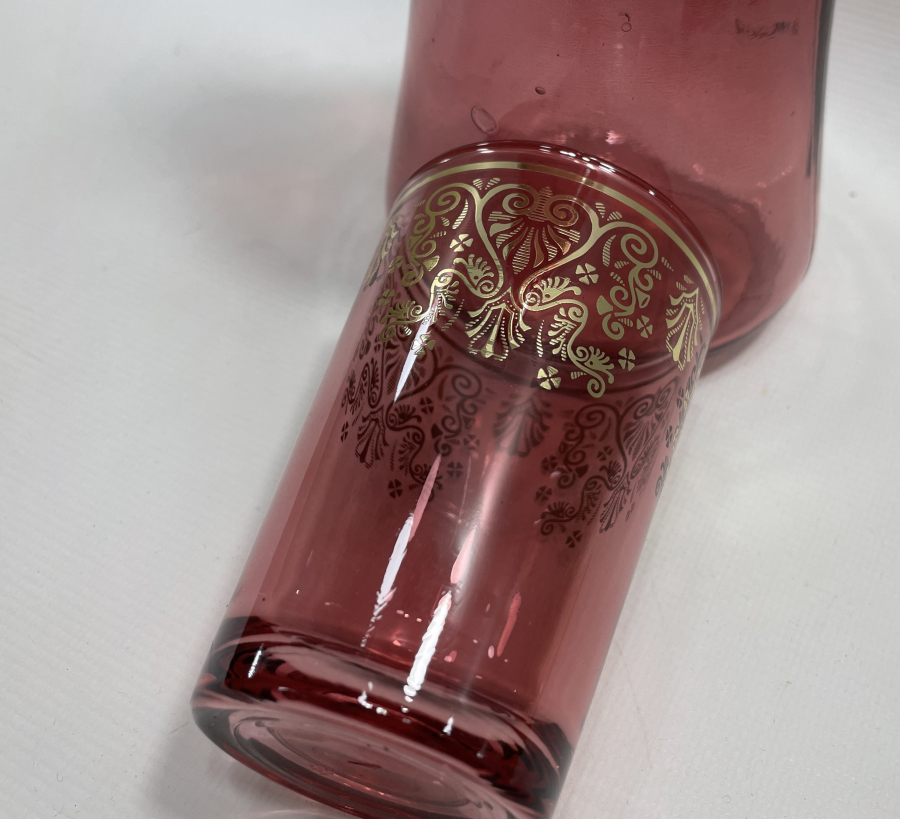 ÜZERİ ALTIN VARAKLI GECE SÜRAHİSİ