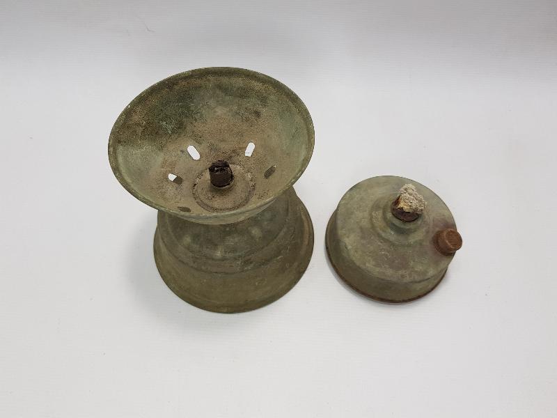 1940'LARDAN BİR ÇİFT BAKIR GAZ OCAĞI 