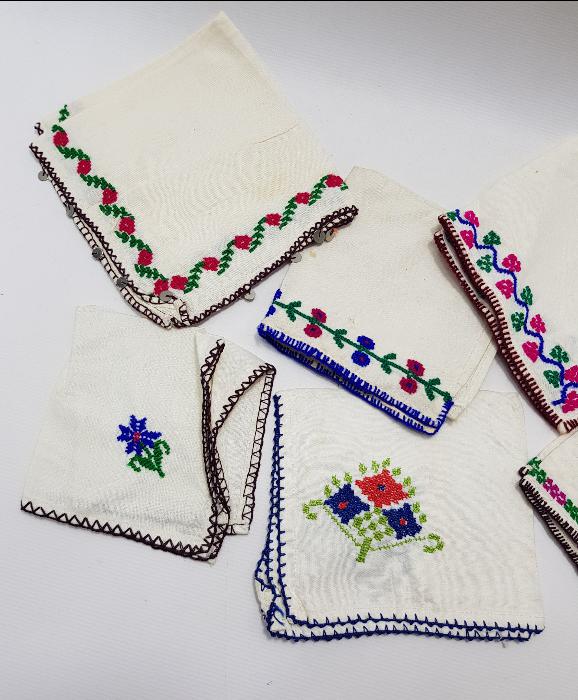 6 PARÇA KANAVİÇE SEHPA ÖRTÜSÜ