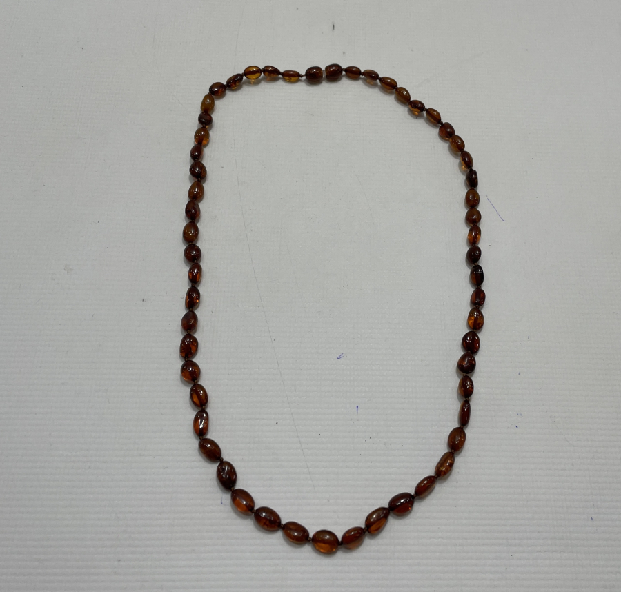 DAMLA KEHRİBARDAN YAPILMIŞ GERDANLIK