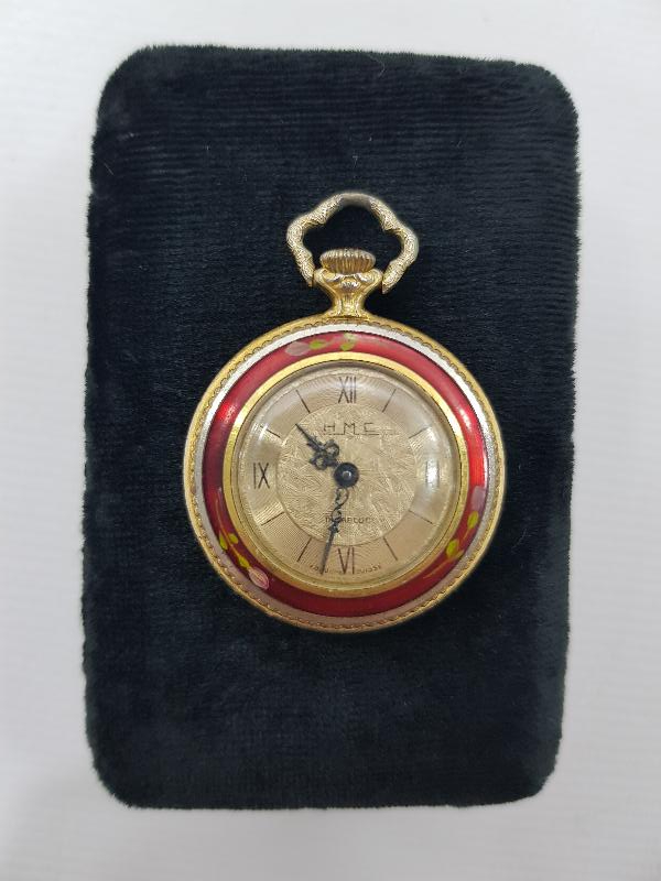 H.M.C. MARKA MİNELİ CEP SAATİ 