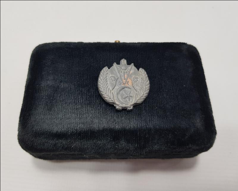 OSMANLI DÖNEMİ AY YILDIZLI TEKKE İŞİ ROZET 