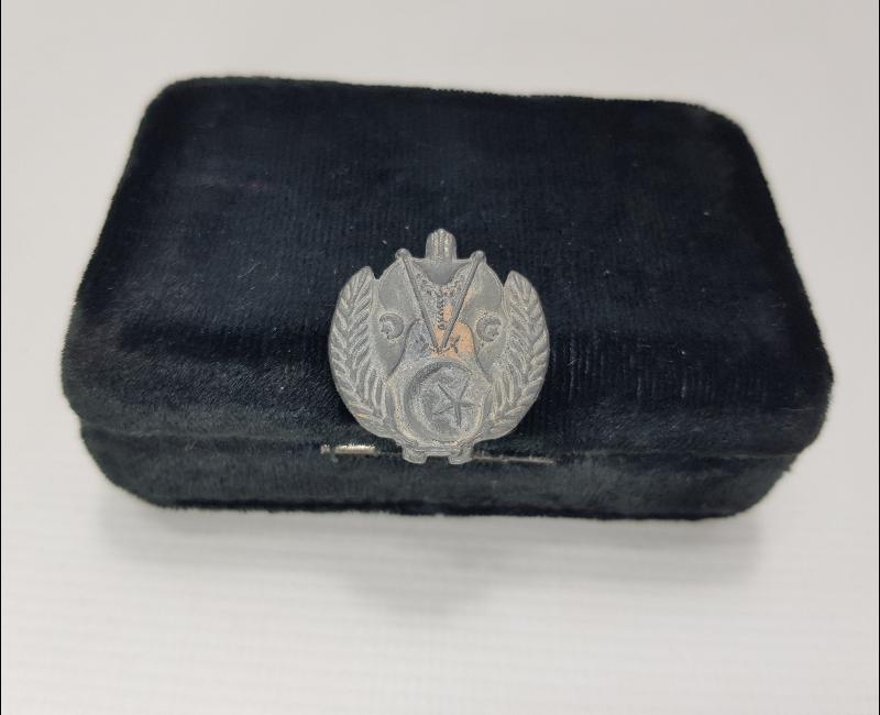 OSMANLI DÖNEMİ AY YILDIZLI TEKKE İŞİ ROZET 