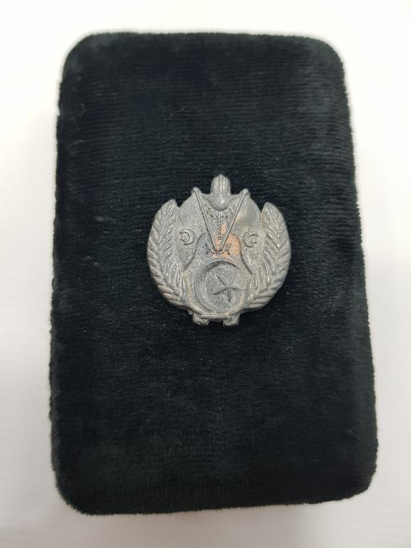 OSMANLI DÖNEMİ AY YILDIZLI TEKKE İŞİ ROZET 