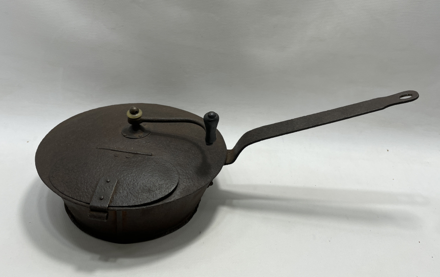 OSMANLI DÖNEMİ NADİR FORMDA MISIR PATLATMA TAVASI