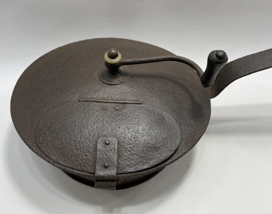 OSMANLI DÖNEMİ NADİR FORMDA MISIR PATLATMA TAVASI