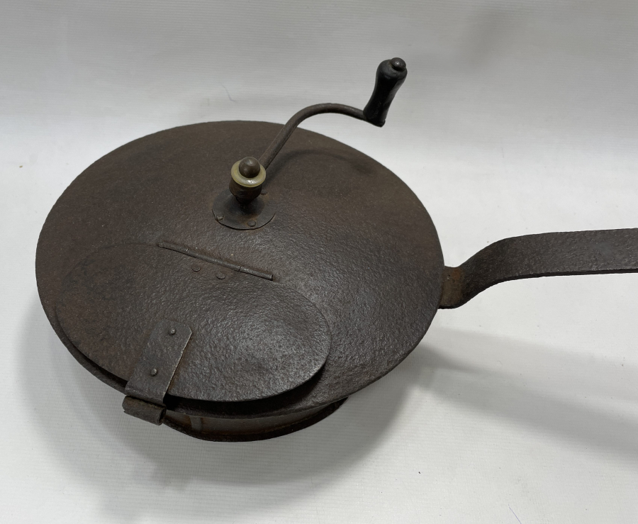 OSMANLI DÖNEMİ NADİR FORMDA MISIR PATLATMA TAVASI