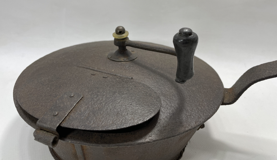 OSMANLI DÖNEMİ NADİR FORMDA MISIR PATLATMA TAVASI