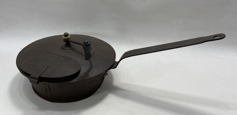 OSMANLI DÖNEMİ NADİR FORMDA MISIR PATLATMA TAVASI