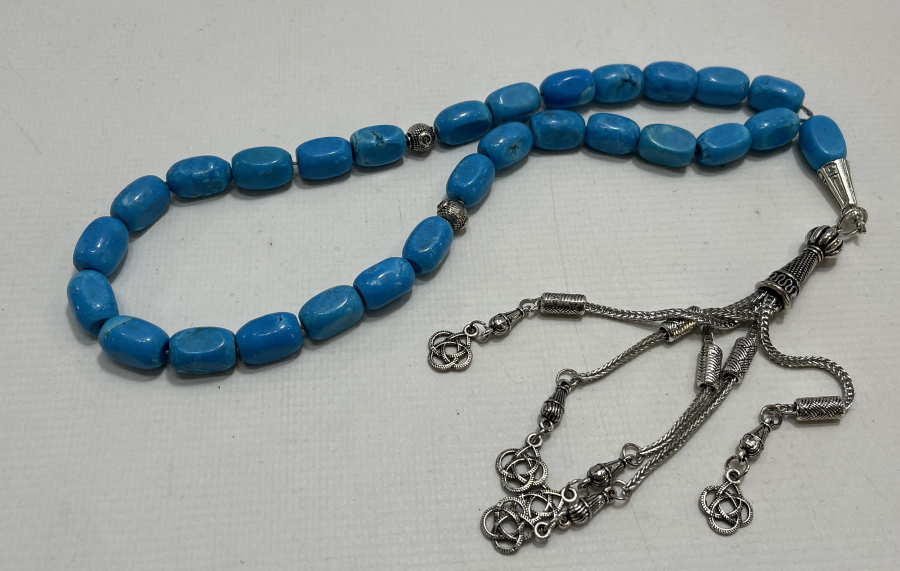 TERKUVAZ TAŞINDAN MAMUL TESBİH