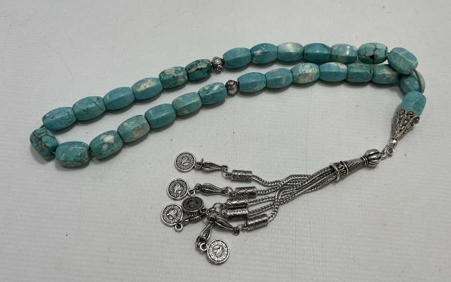 TURKUVAZ TAŞLI TESBİH