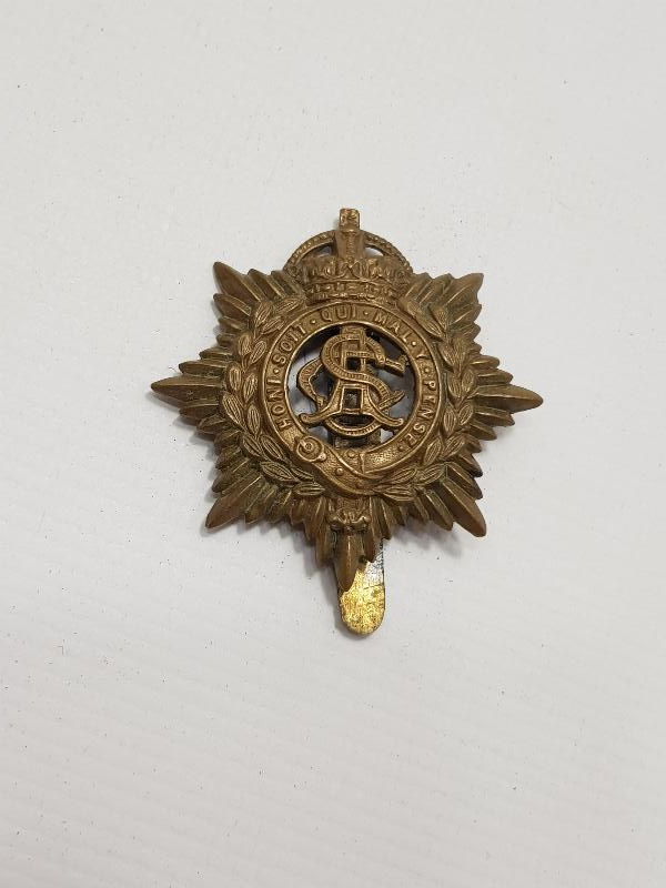 1. DÜNYA SAVAŞI ARMY SERVICE CORPS ASC ROZET