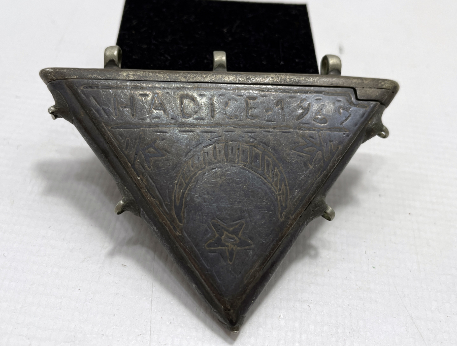 1929 TARİHLİ SAVATLI BÜYÜK BOY GÜMÜŞ HAMAYIL