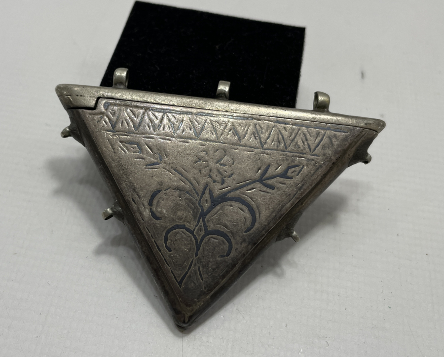 1929 TARİHLİ SAVATLI BÜYÜK BOY GÜMÜŞ HAMAYIL