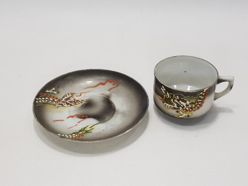 ANTİKA JAPON MALI KAHVE FİNCANI