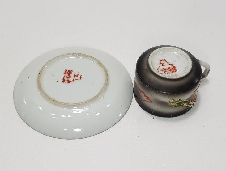 ANTİKA JAPON MALI KAHVE FİNCANI