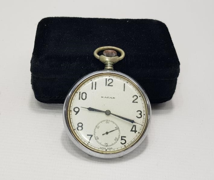 DEMİRYOLU VE TREN GÖRSELLİ NACAR CEP SAATİ 