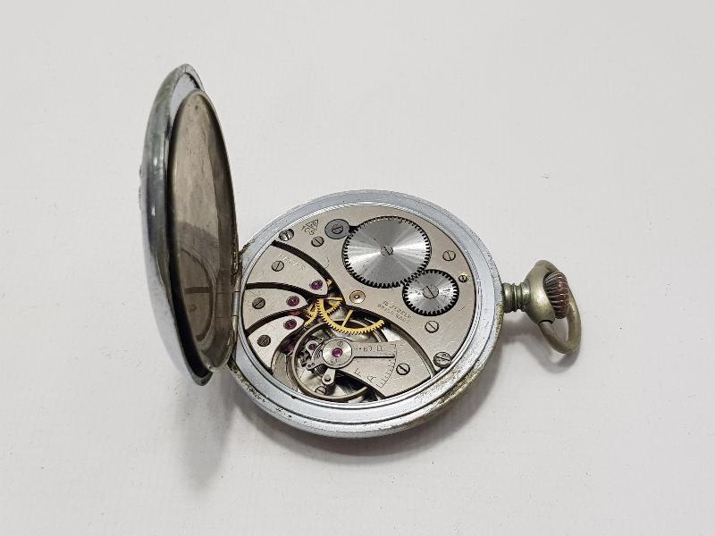 DEMİRYOLU VE TREN GÖRSELLİ NACAR CEP SAATİ 