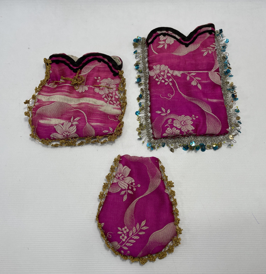 ELMASİYEDEN MAMUL 3 ADET OSMANLI KESE