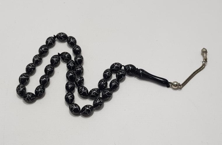 GÜMÜŞ KAKMA TESBİH 