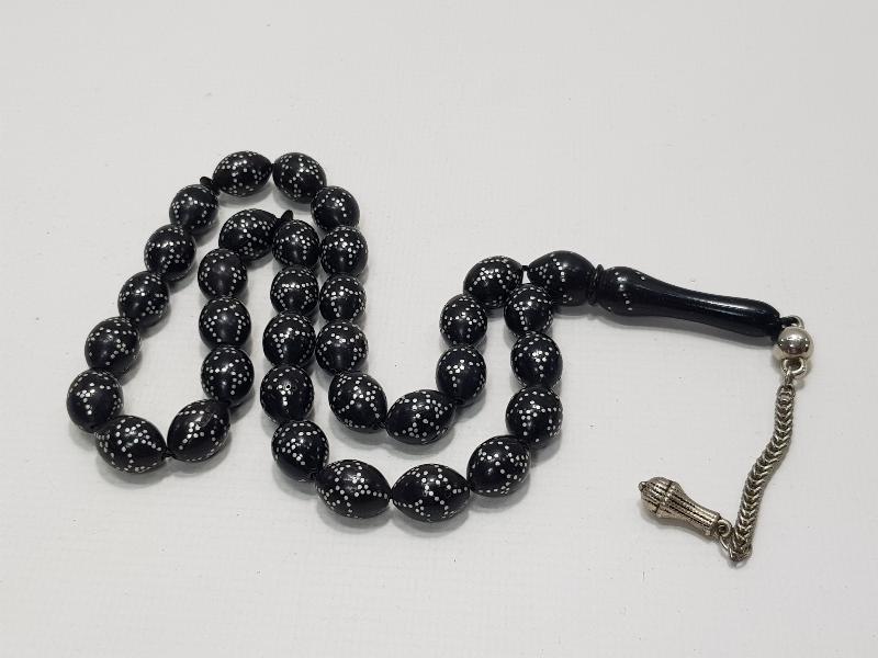 GÜMÜŞ KAKMA TESBİH 